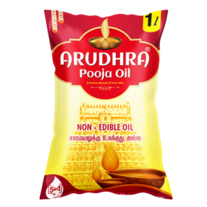 Arudhra Pooja Oil – 1 Litre Pouch